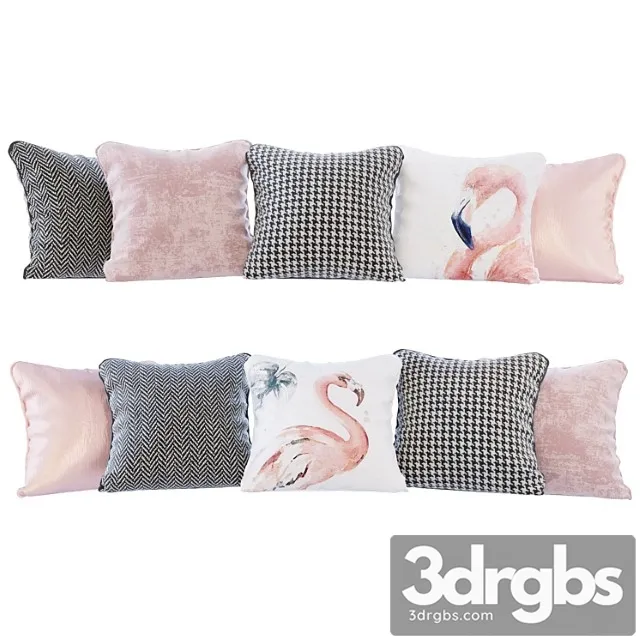 A set of with flamingo 02 prints flamingo 02 you Free Download