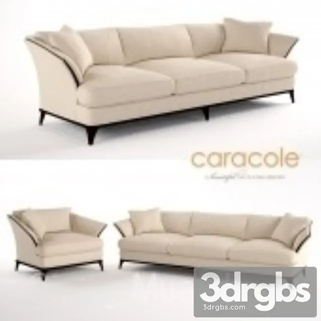 A Simple Life Chair Sofa Caracole 3D Model Free