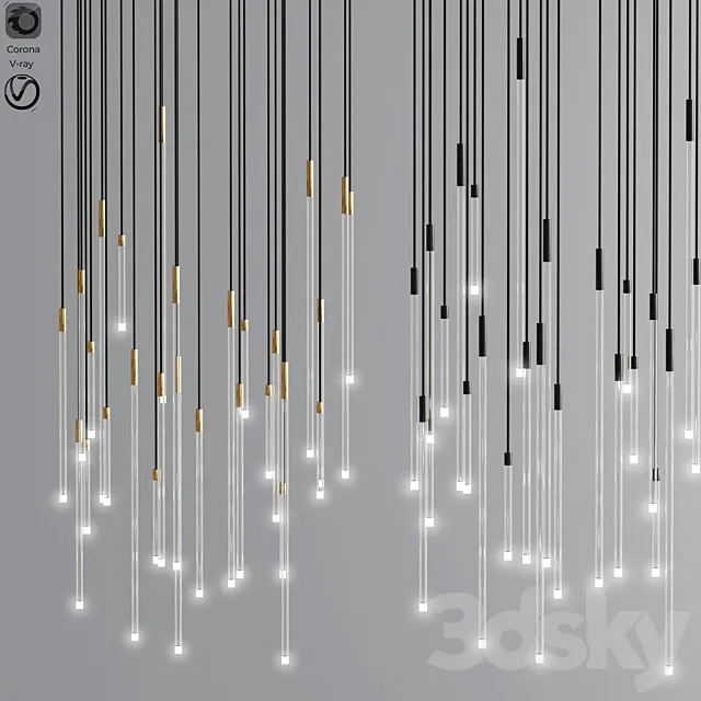 A tube nano light glass 3D Model