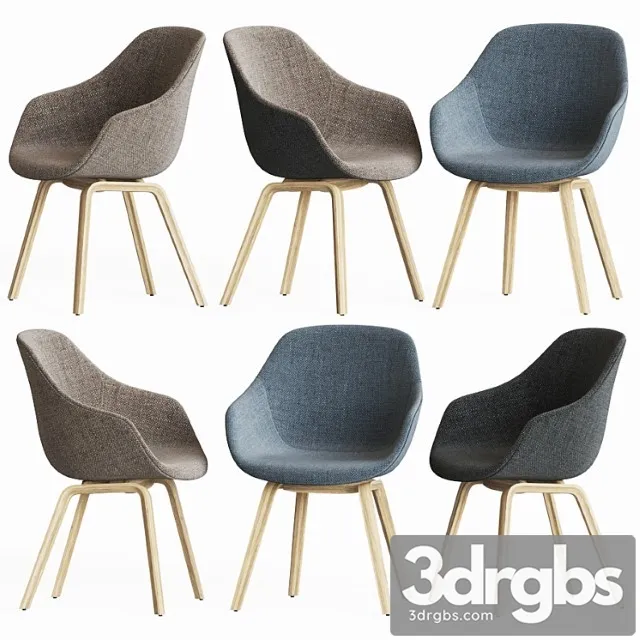 Aac 123 Chair Hay 3D Model Free