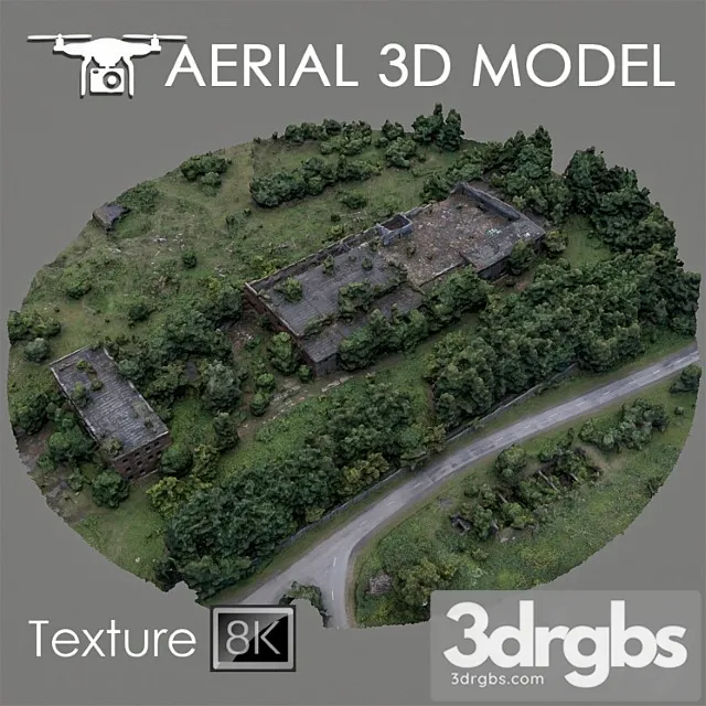 Abandoned Building 3D Model Free