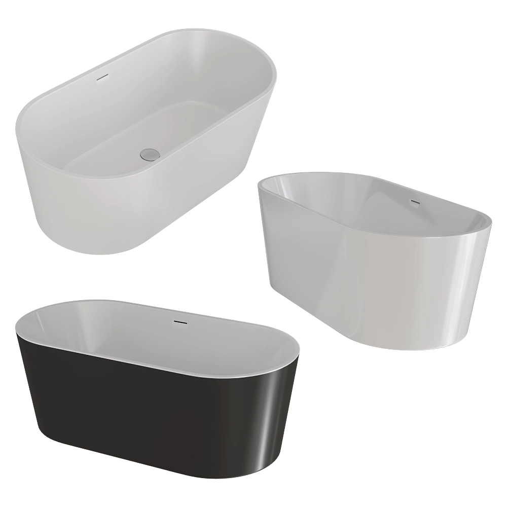 ABBER - Bathtub AB9209 3D Model