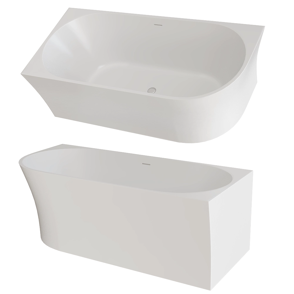 ABBER - Bathtub AB9257 3D Model