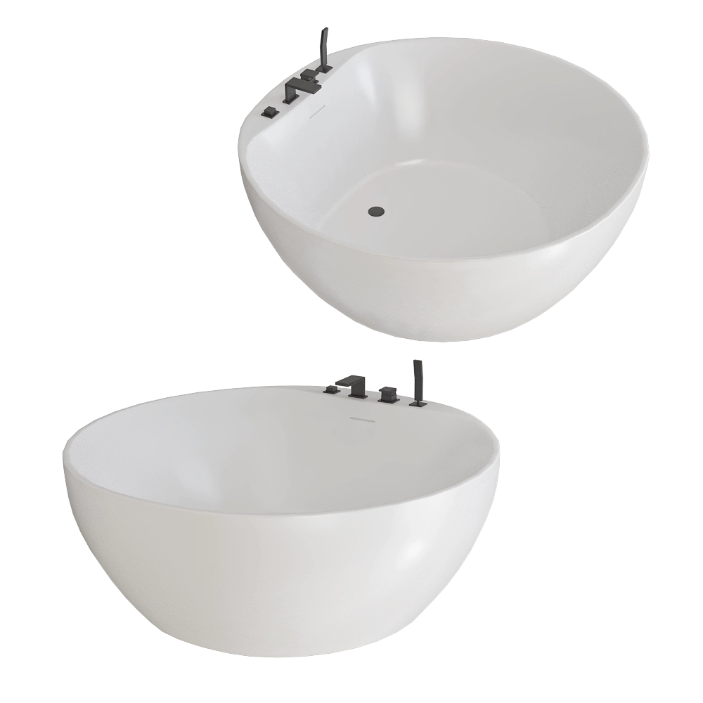 ABBER - Bathtub AB9280 3D Model