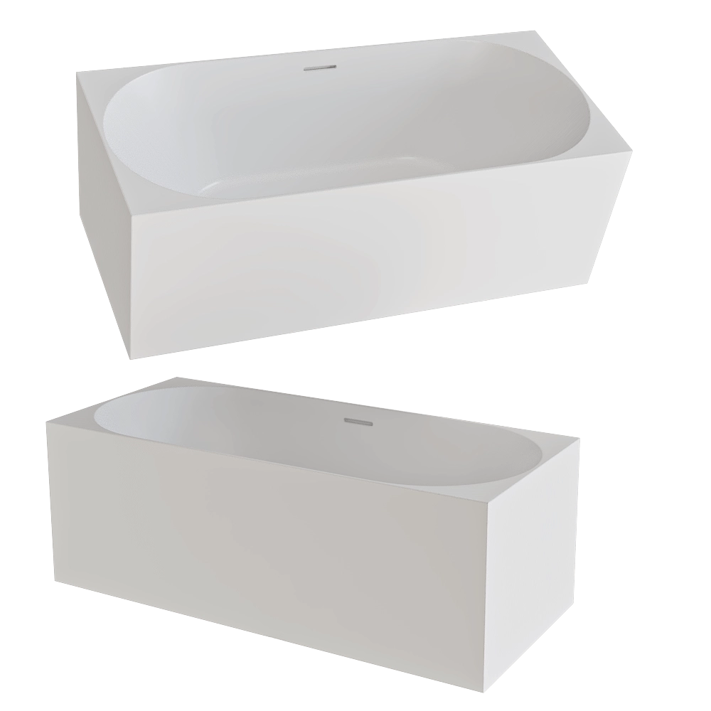 ABBER - Bathtub AB9281 3D Model