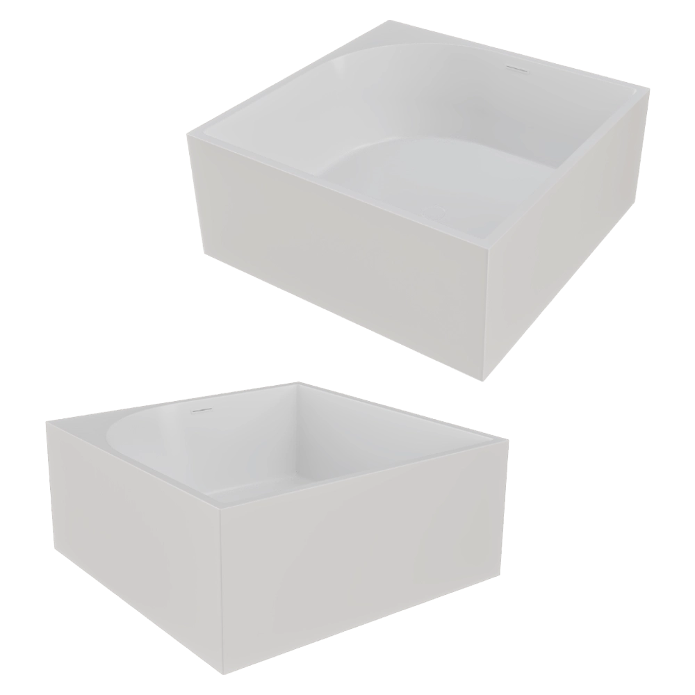 ABBER - Bathtub AB9337 3D Model