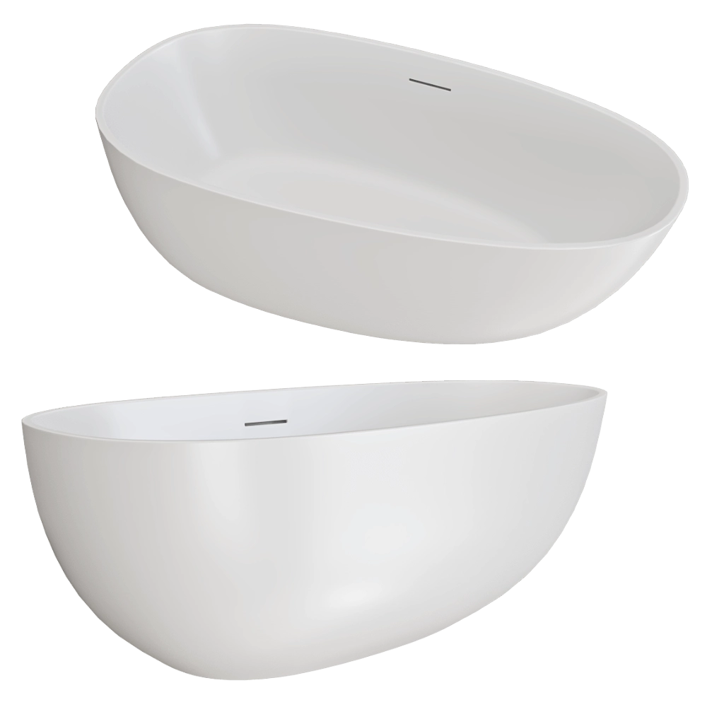 ABBER - Bathtub AB9356 3D Model