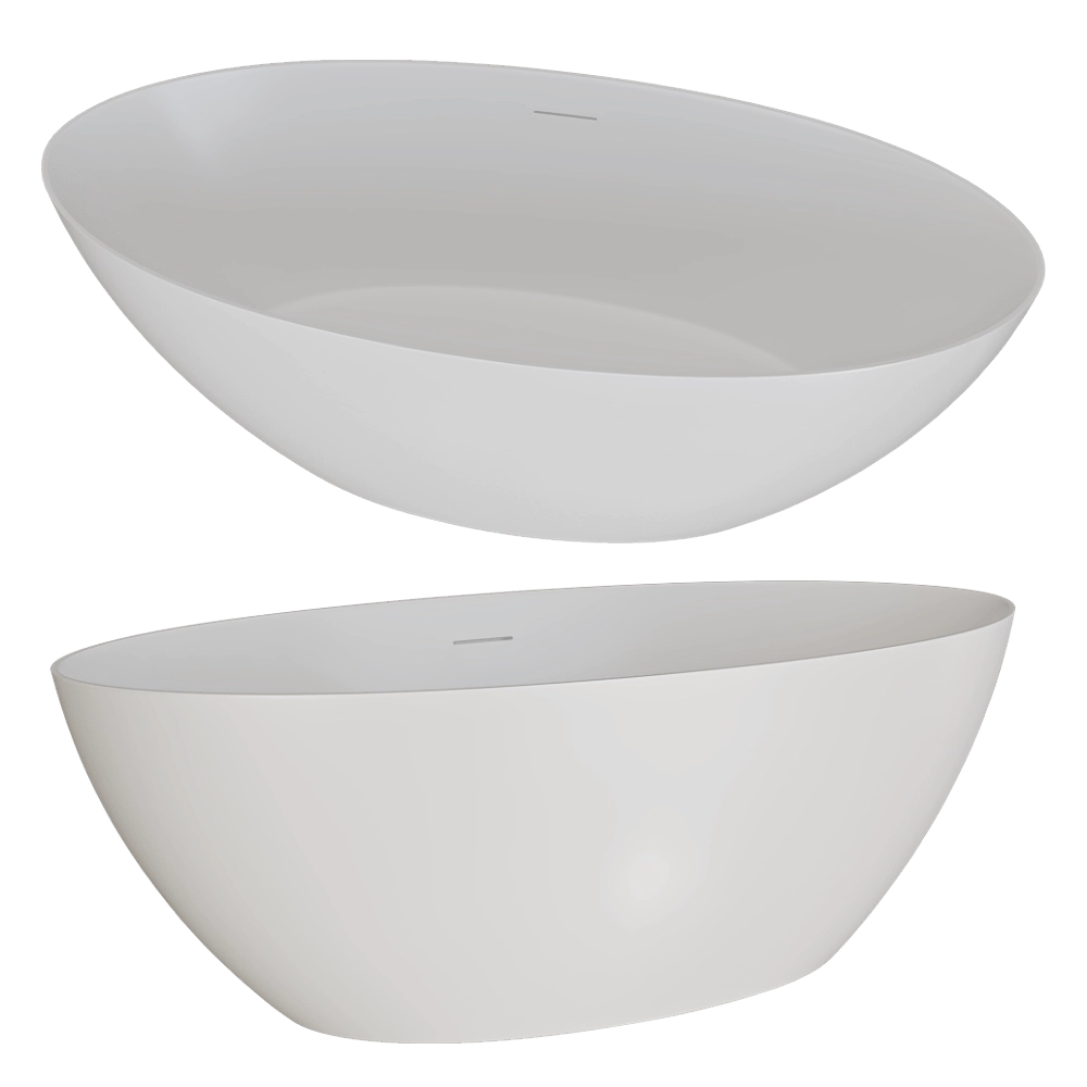 ABBER - Bathtub AB9374 3D Model