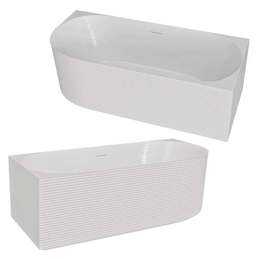 ABBER - Bathtub AB9438 3D Model