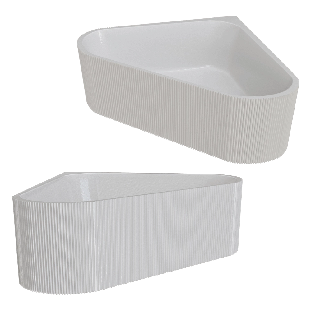 ABBER - Bathtub AB9446MW 3D Model