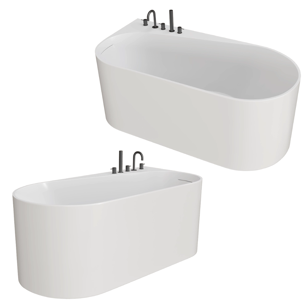 ABBER - Bathtub AB9496 3D Model