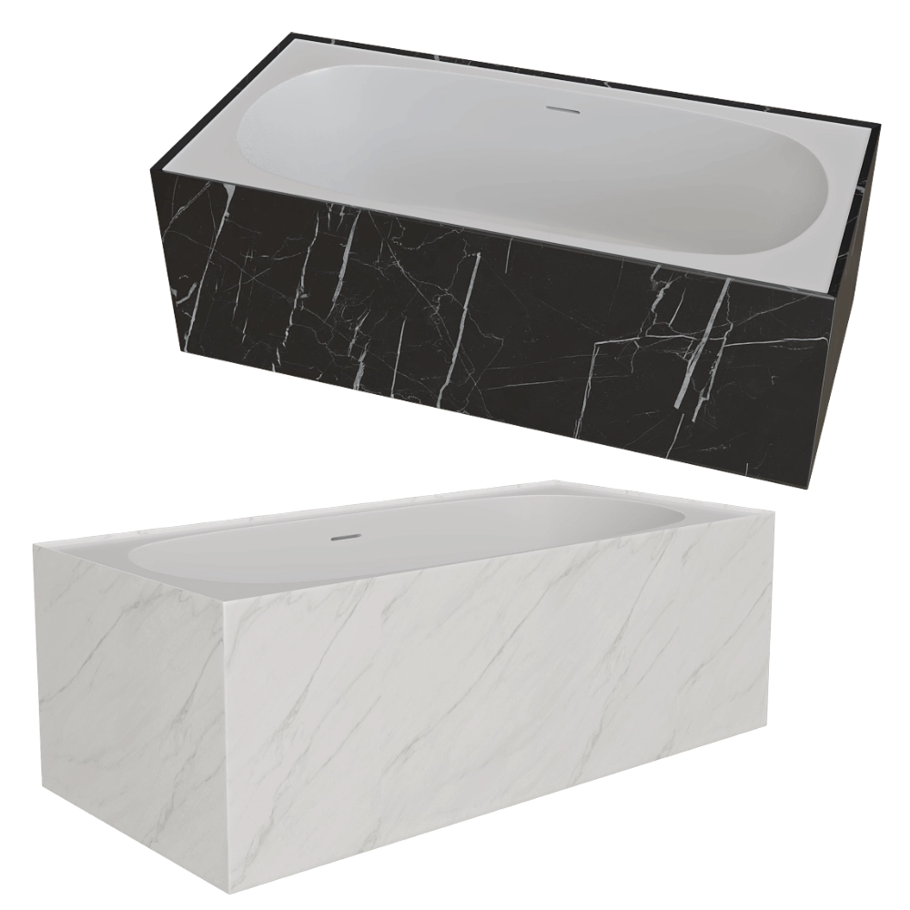 ABBER - Bathtub AS9501 3D Model