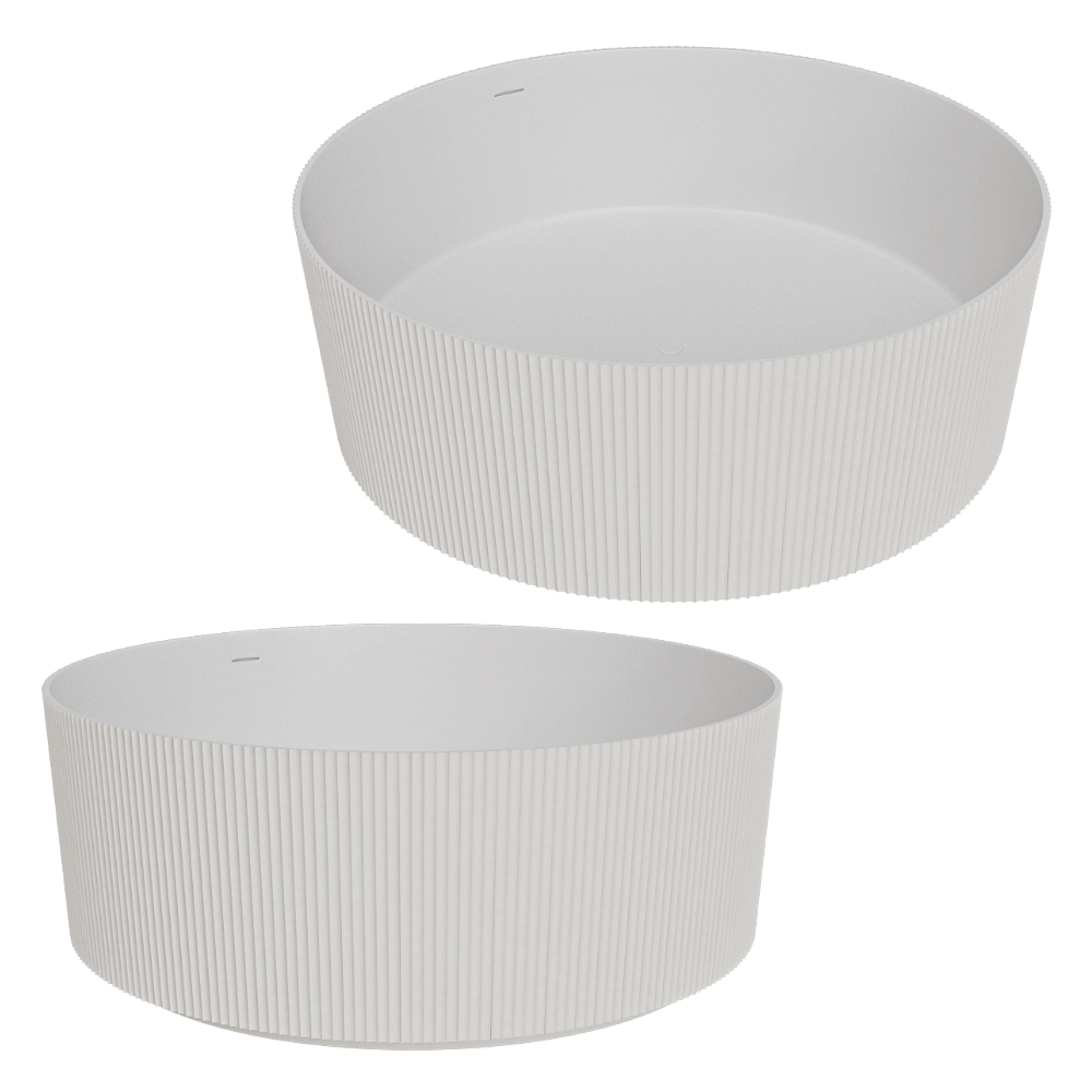 ABBER - Bathtub AS9663 Violett 3D Model