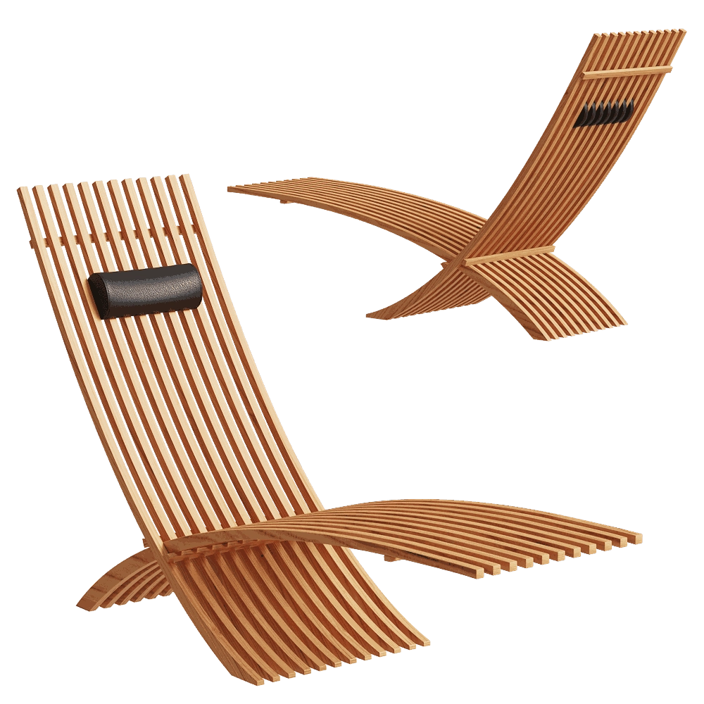 ABBER - Sun lounger Skargaarden Nozib 3D Model