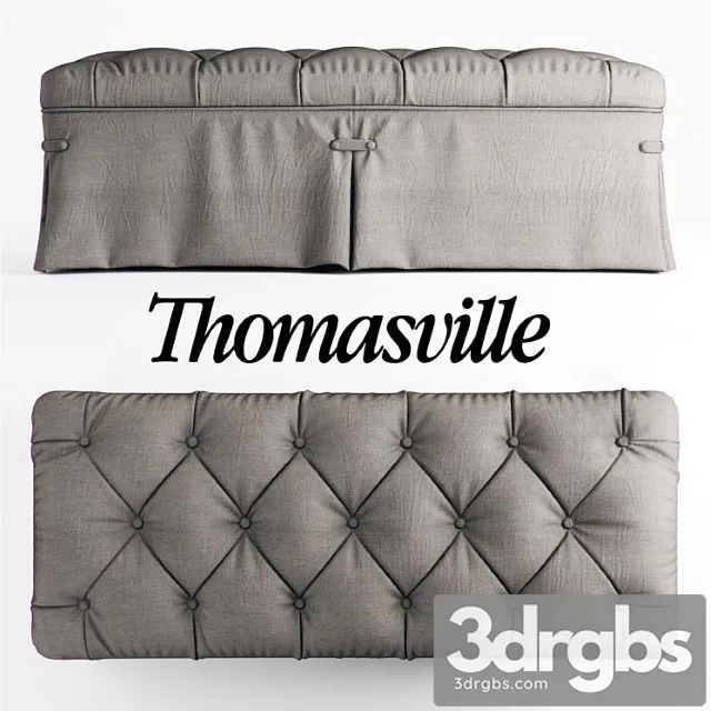 Abbie Storage Bench 3D Model Free