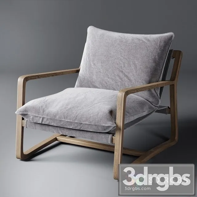 Abbott Ace Armchair 3D Model Free