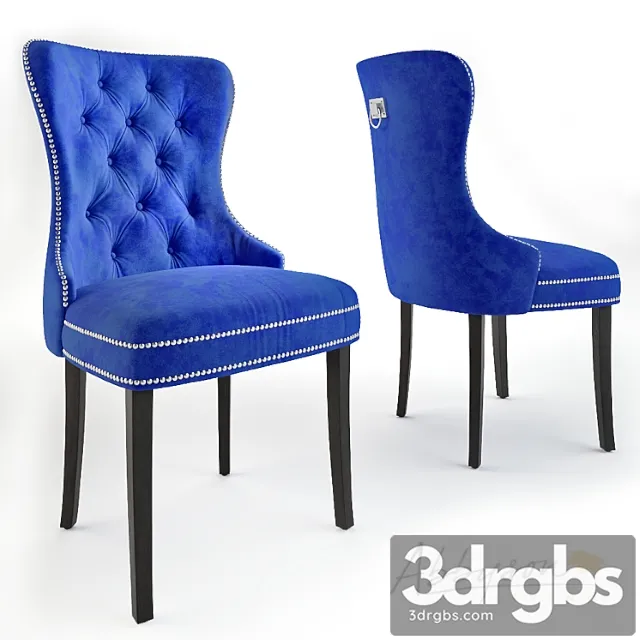 Abbyson living versailles dining chair 2 3D Model Free