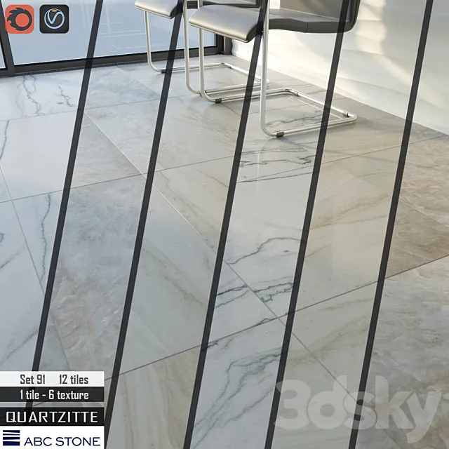 ABC stone Set 91 3DModel