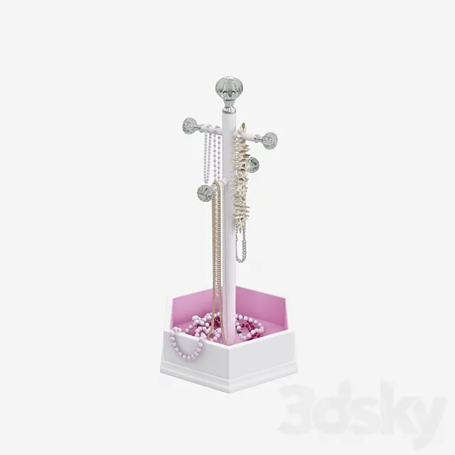 Abigail Jewelry Stand (Stand Jewelry) 3D Model
