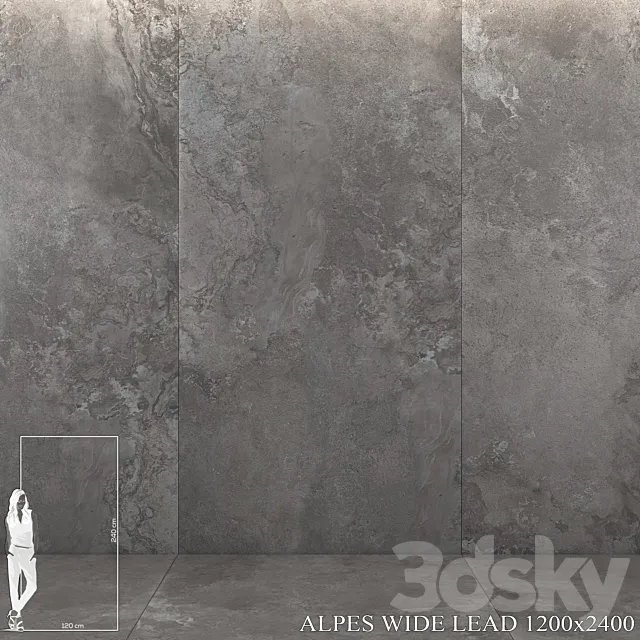 ABK Alpes Wide Lead 1200x2400 3D Model