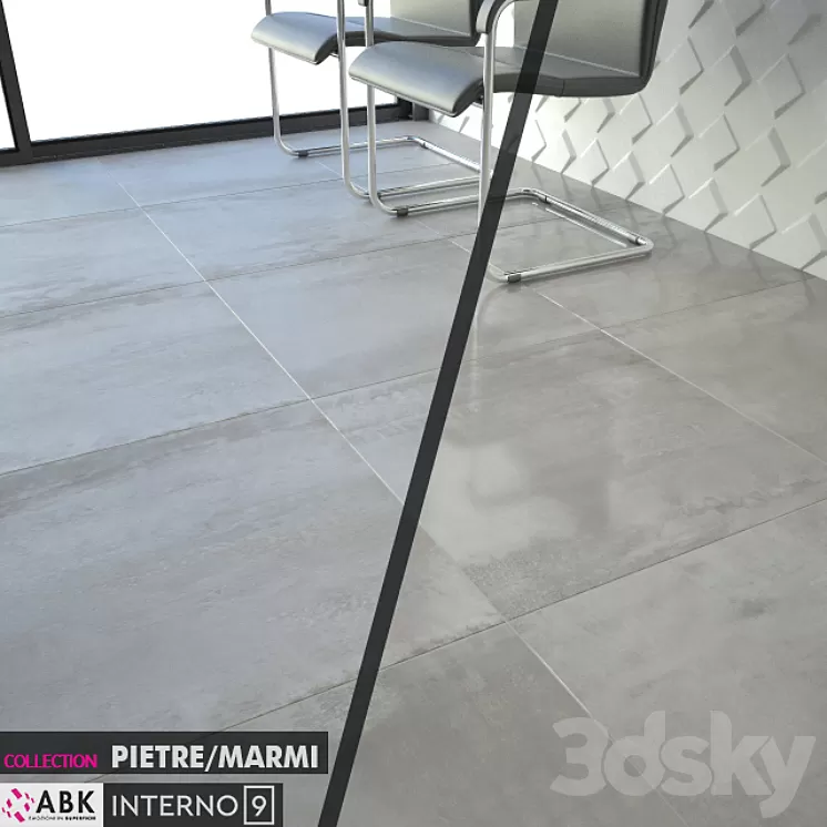 ABK COLLECTION RUSTICO INTERNO 9 SILVER 3D Model