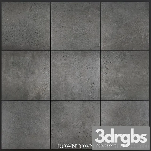 Abk downtown graphite 600×600 3D Model Download
