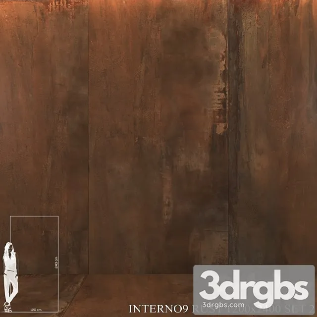 Abk interno9 rust 1200×2400 set 2 3D Model Download