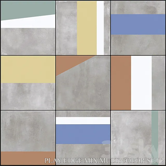 ABK Play Edge Mix Multicolor Set 2 Free Download