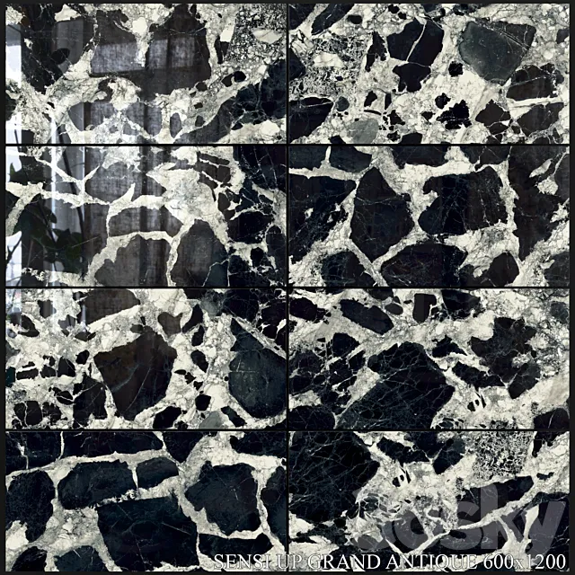 ABK Sensi Up Grand Antique 600x1200 3D Model