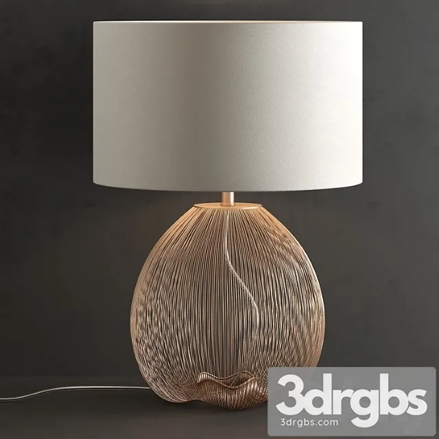 Abree table lamp 3D Model Free