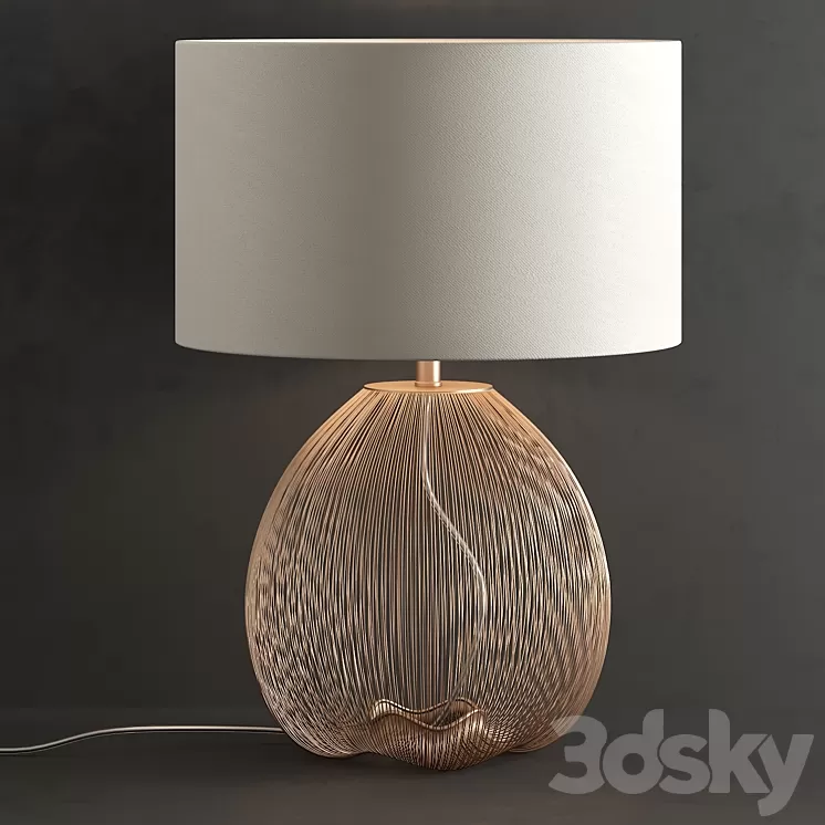 Abree table lamp 3D Model