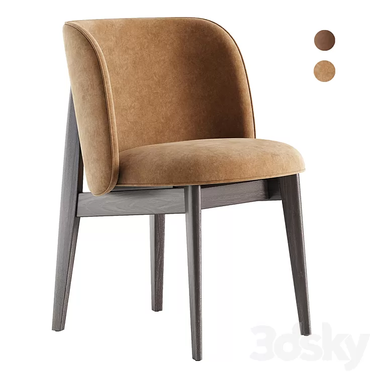 Abrey Chair by Calligaris 3D Model Free
