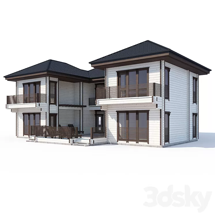 ABS House V11 3D Model