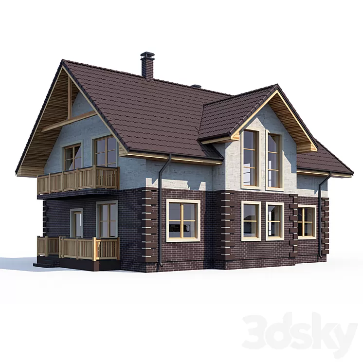 ABS House V118 3D Model