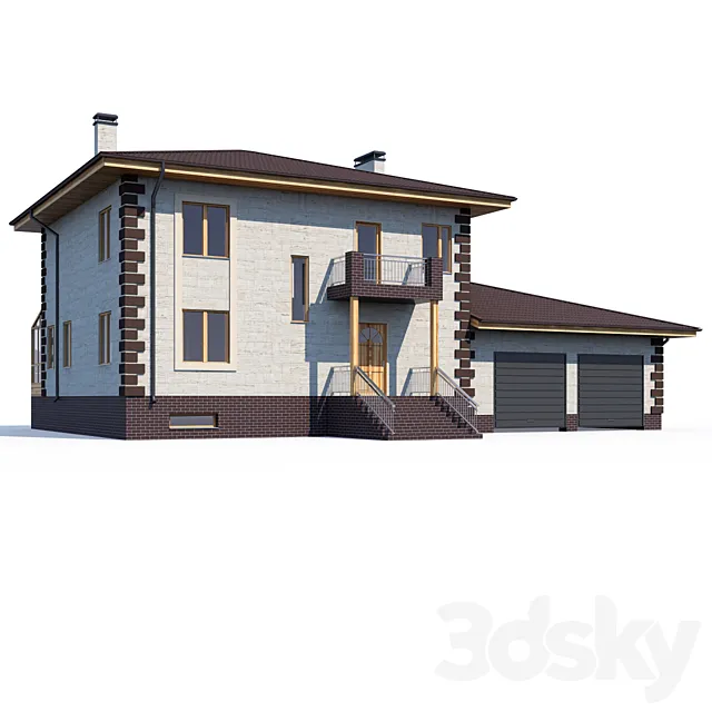 ABS House V125 3D Model