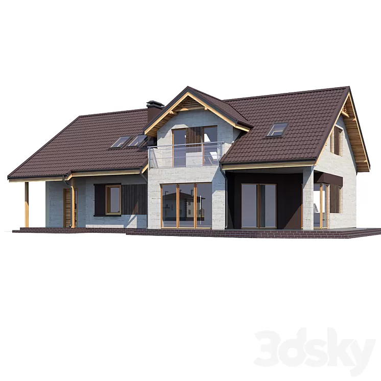 ABS House V165 3D Model