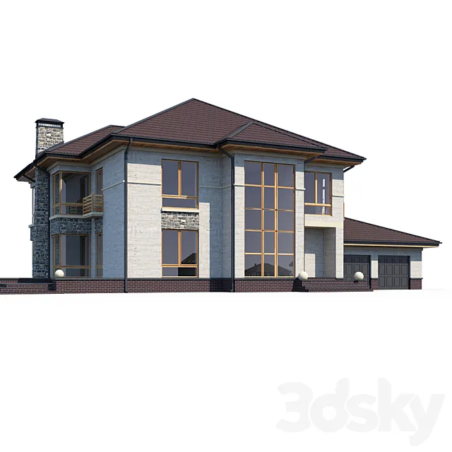 ABS House V166 3D Model