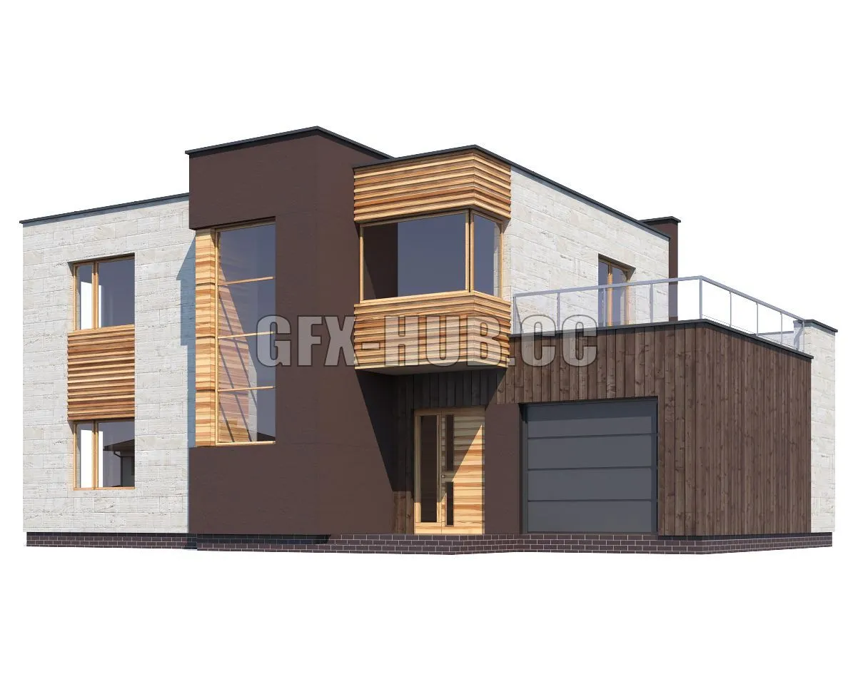 ABS House V169 3D Model