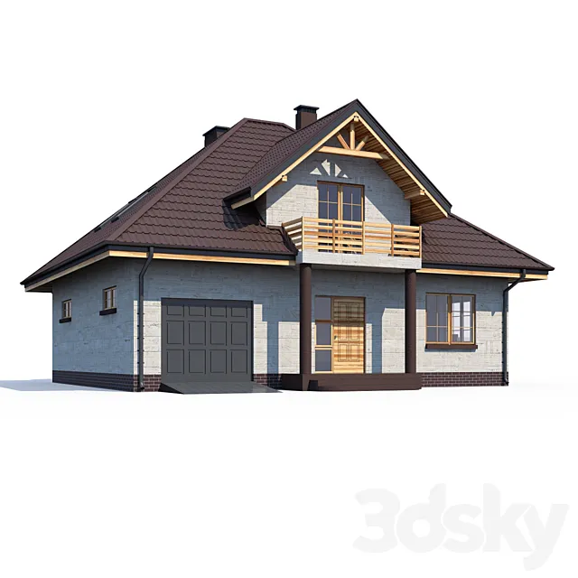 ABS House V195 3D Model