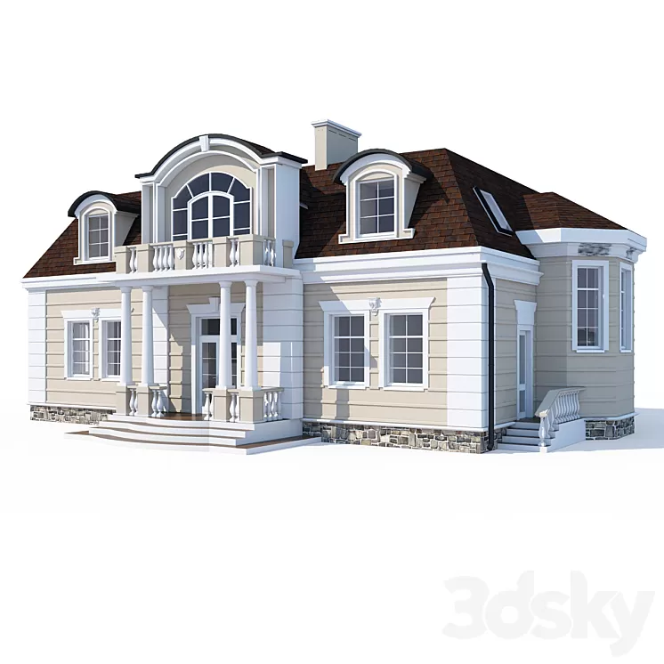 ABS House V23 3D Model