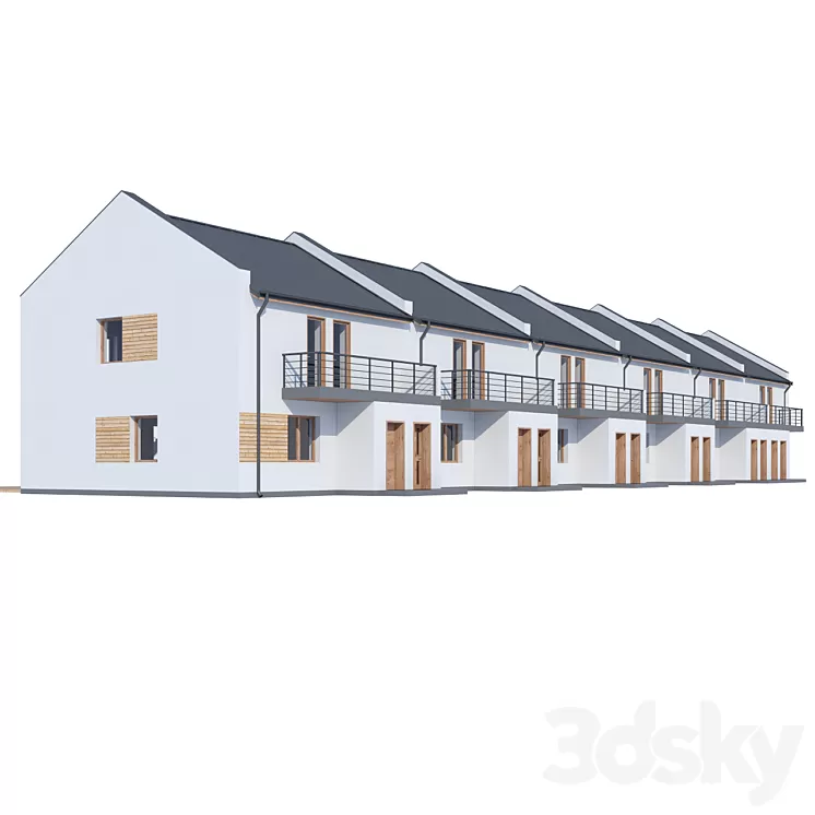 ABS House V243 3D Model
