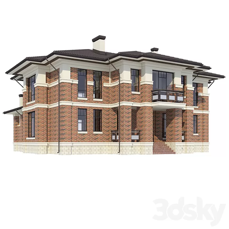 ABS House V258 3D Model