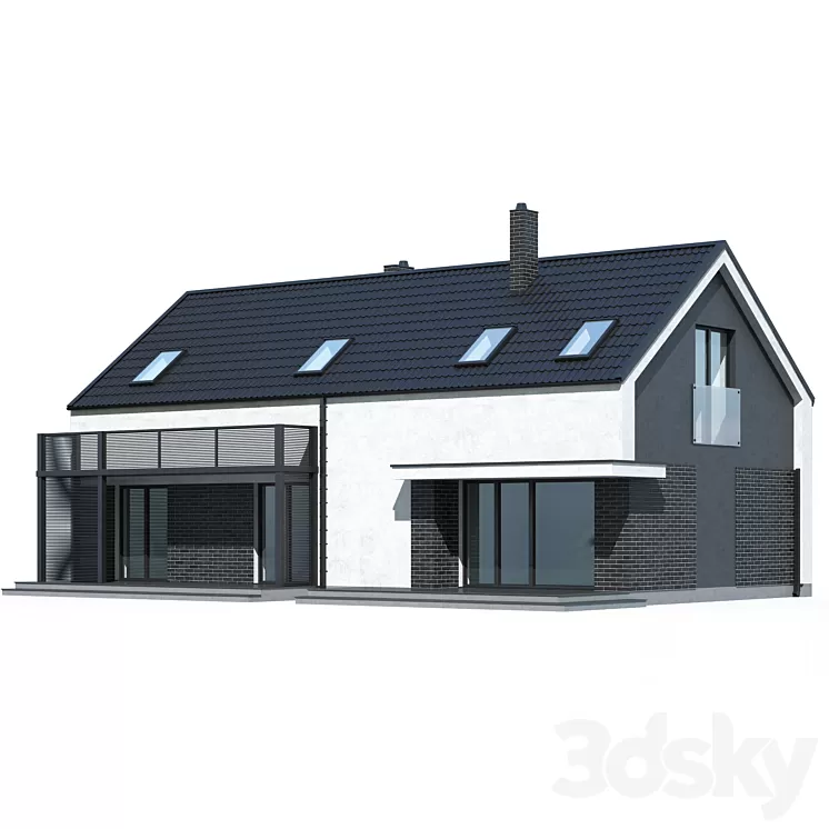 ABS House V263 3D Model