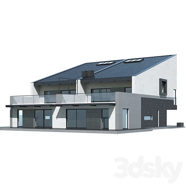 ABS House V267 3D Model