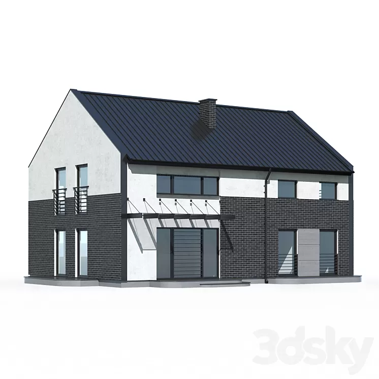 ABS House V272 3D Model