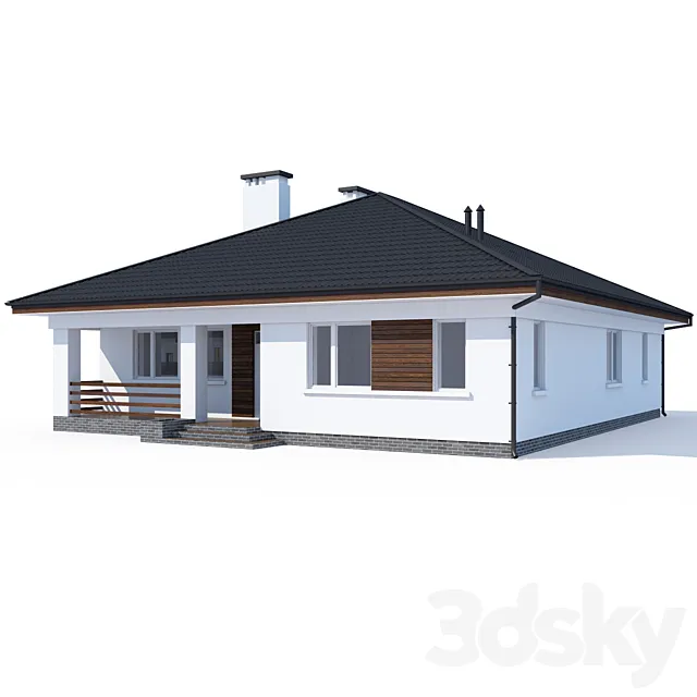 ABS House V8 3D Model