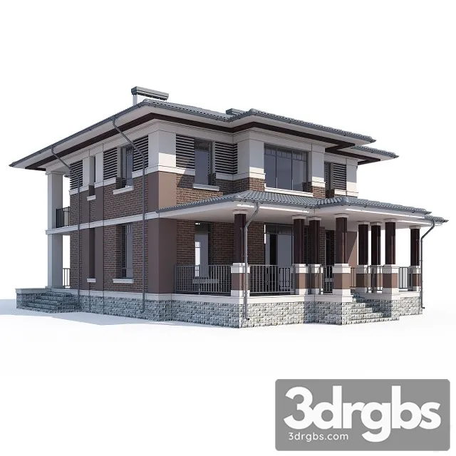 ABS House V81 3D Model Free