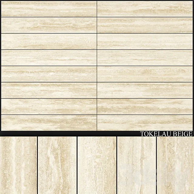 Absolut Keramika Tokelau Beige 3D Model