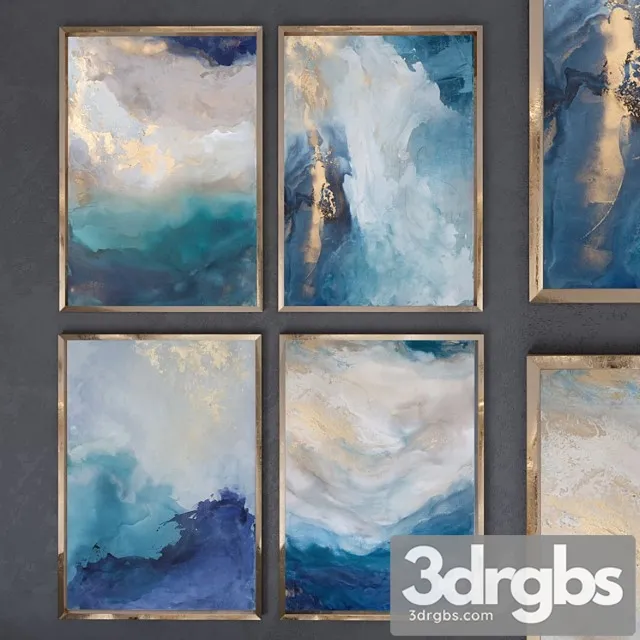 Abstact Set 705 3D Model Free