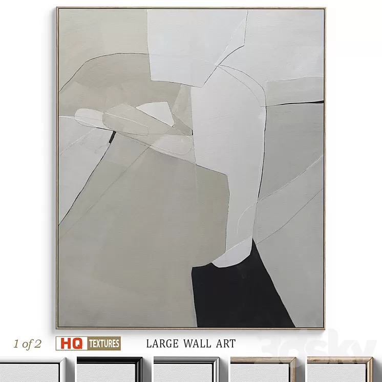 Abstract  Art 3D Model